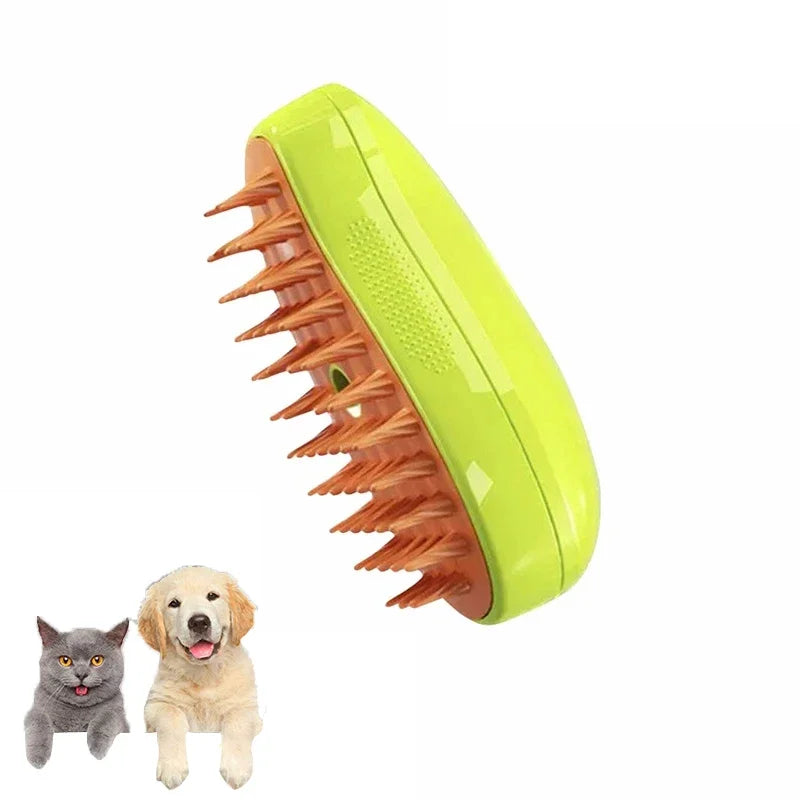 Electric Steamy Pet Brush