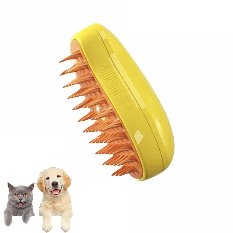 Electric Steamy Pet Brush