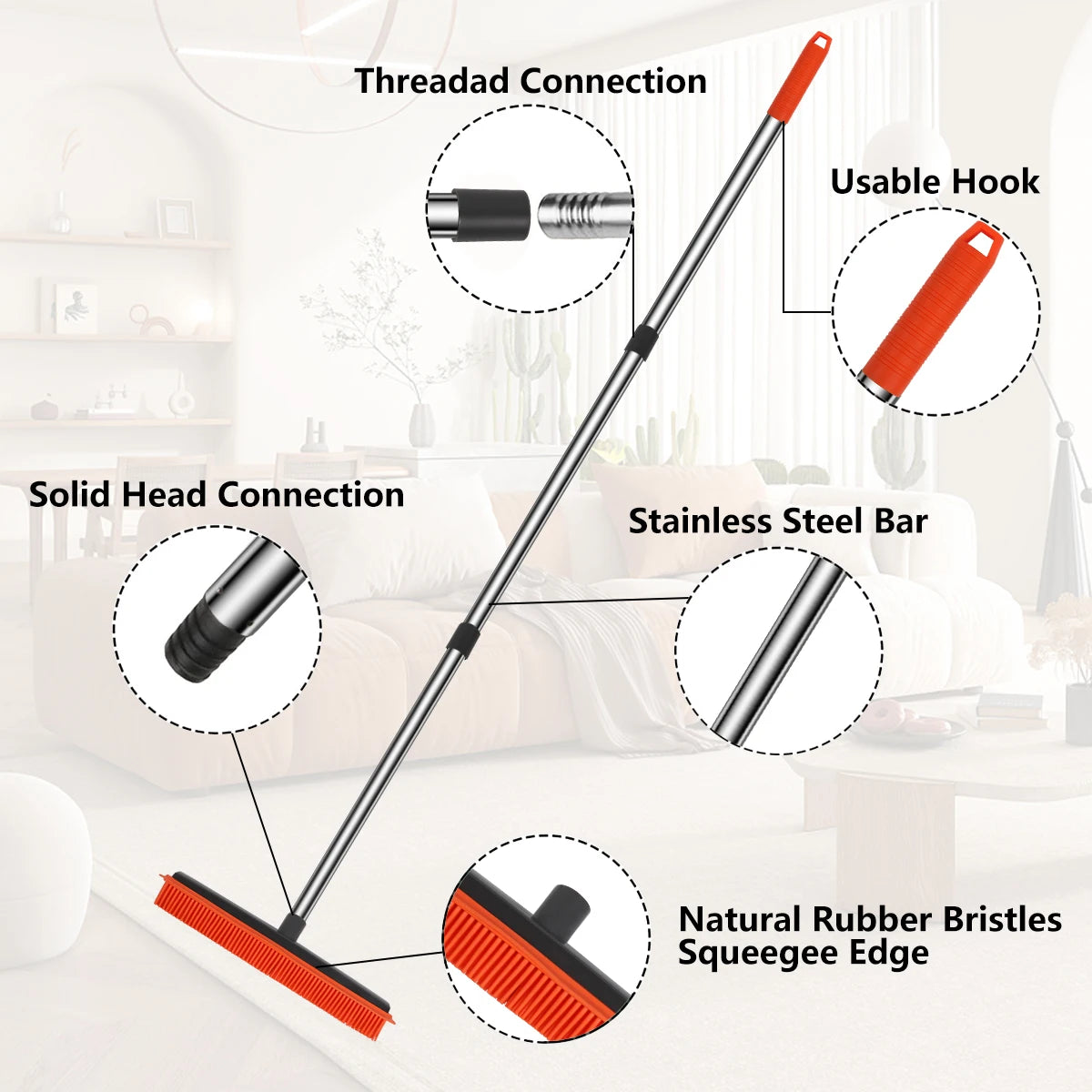 Broom Rubber