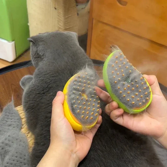 Electric Steamy Pet Brush